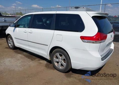 2012 Toyota Sienna Le 8 Passenger из США, поврежденный, VIN 5TDKA3DC9CS014086